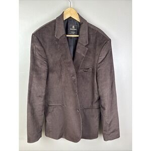 Guess Jeans Brown XL Corduroy Sport Coat 2 Button Preppy Cowboy